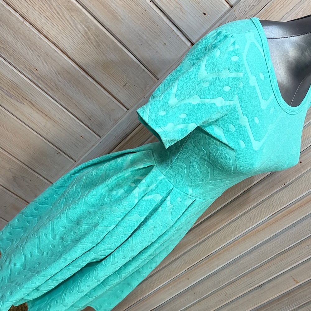 LuLaRoe Aqua Midi Dress - Picture 7 of 7